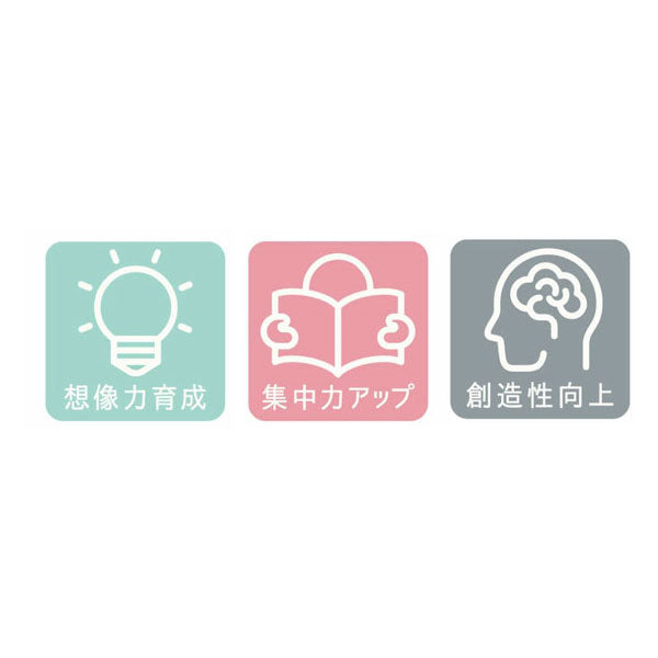 イクモク木製知育パズル ひらがな/日本地図 デビカ 113011/113012