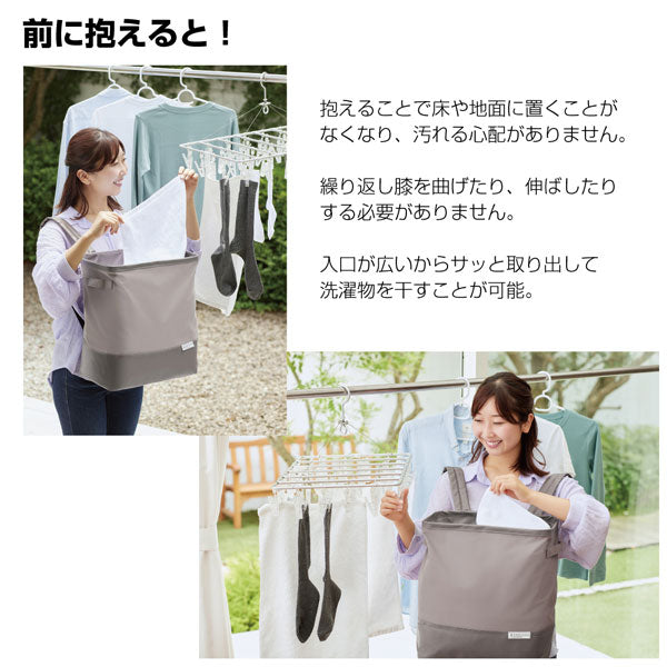 LAUNDRY RUCKSACK ランドリーリュック 《Mサイズ》 [全3色] キングジム KSP5800　【取り寄せ品】