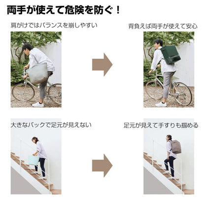 LAUNDRY RUCKSACK ランドリーリュック 《Lサイズ》 [全3色] キングジム KSP5820　【取り寄せ品】