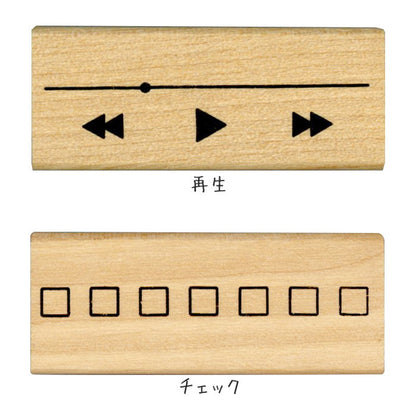 手帳はんこ部　[全5種類] こどものかお 0400