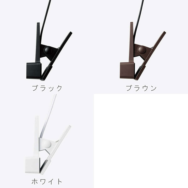 シャッター雷ガード付クリップタップ 2.5m/5.0m [全3色/4種類] 3個口 エレコム(elecom) T-KF03-2325/2350