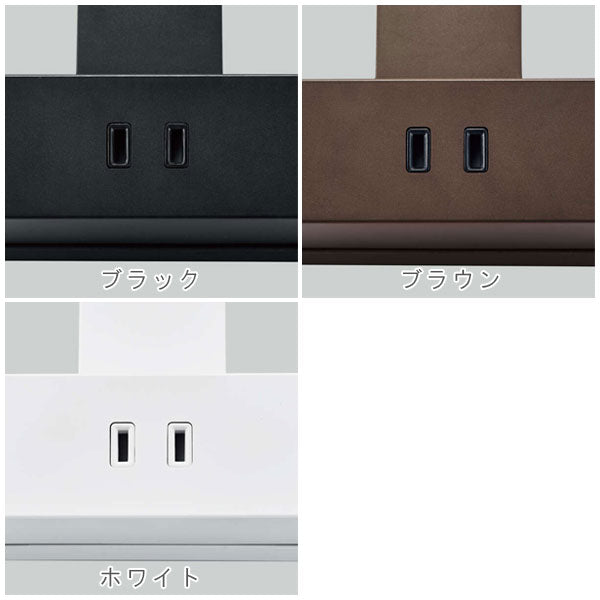 シャッター雷ガード付クリップタップ 2.5m/5.0m [全3色/4種類] 3個口 エレコム(elecom) T-KF03-2325/2350