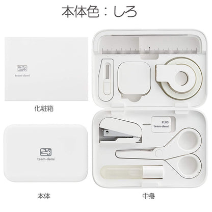 プラス チームデミ   ステーショナリーキット  TD-001〜004 全4色
