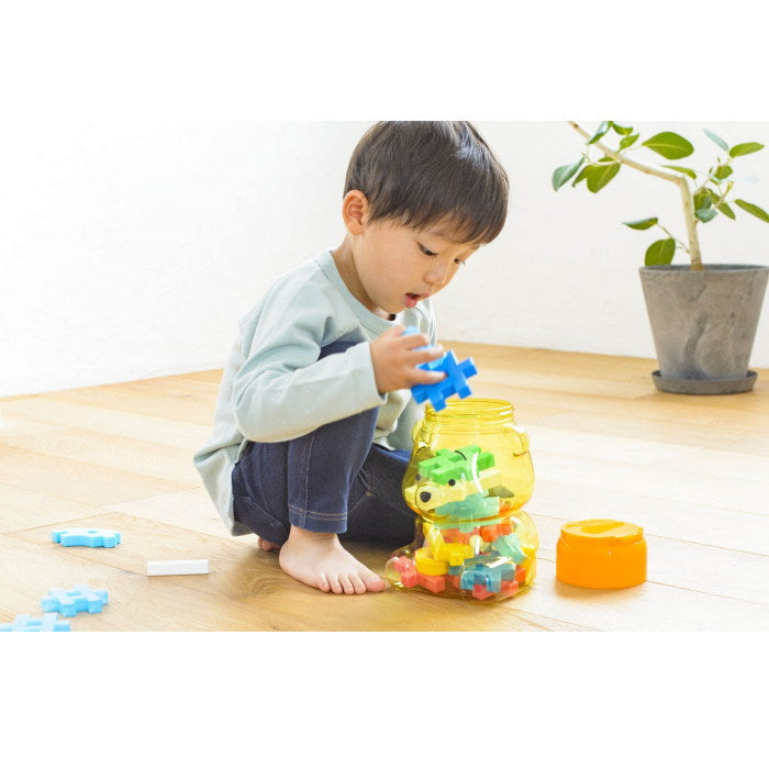 ニューブロック [くまのプーさん] ボトル  ディズニー知育玩具シリーズ Tinker Kids   学研ステイフル 83810