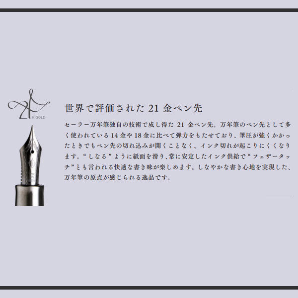 シリント 《CYLINT》万年筆 カラードステンレス 字幅：細字/太字/中字 [全3色] セーラー万年筆 10-6006- 【送料無料*】　【取寄せ品】
