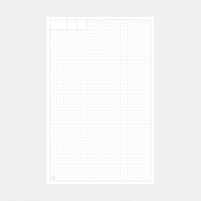 手帳のように使えるノート HITOTOKI NOTE コミックサイズ デイリータイプ ドット方眼3.5ｍｍ [全6柄] キングジム 20-HN-C11/12/13/14/CS01/02 [M便 1/8]