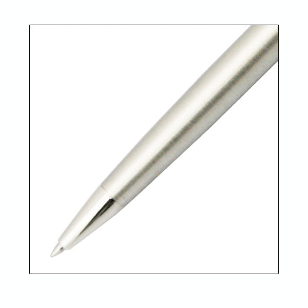 WATERMAN 油性ボールペン メトロポリタン エッセンシャル 保証書付 (ステンレススチールCT)  ウォーターマン S0-920-460-R *