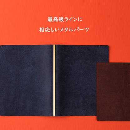 5001 Puebro《プエブロ》 6穴リングレザーバインダー  11mm径リング バイブルサイズ [全4色] 　PLOTTER/プロッター　ノックス　777-164　【取寄せ品】