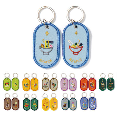 2/8b PAIR KEY RING〈FAVORITE FOOD series〉 ペア キーリング [全12種] いろは出版 GKBB  [M便 1/6]