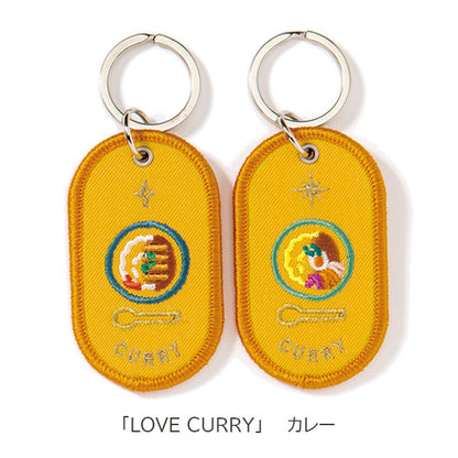 2/8b PAIR KEY RING〈FAVORITE FOOD series〉 ペア キーリング [全12種] いろは出版 GKBB  [M便 1/6]