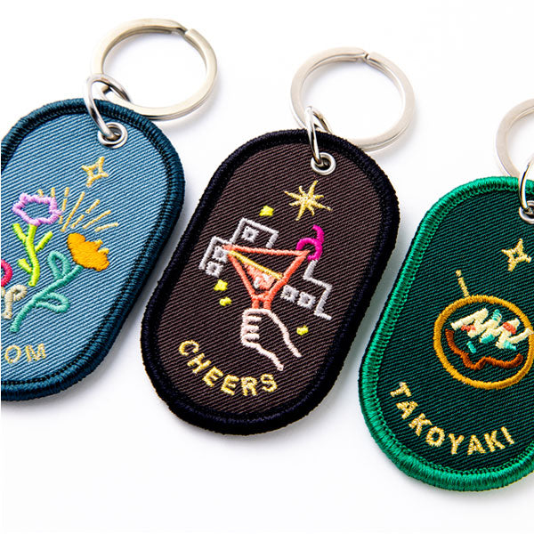 2/8b PAIR KEY RING〈FAVORITE FOOD series〉 ペア キーリング [全12種] いろは出版 GKBB  [M便 1/6]