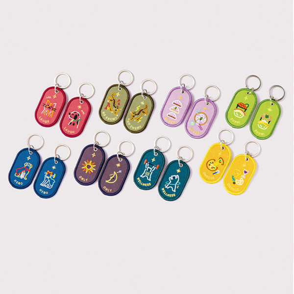 2/8b PAIR KEY RING〈FAVORITE FOOD series〉 ペア キーリング [全12種] いろは出版 GKBB  [M便 1/6]