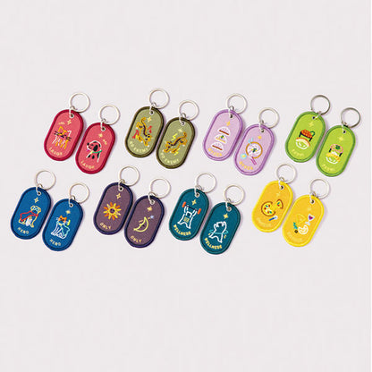 2/8b PAIR KEY RING〈FAVORITE FOOD series〉 ペア キーリング [全12種] いろは出版 GKBB  [M便 1/6]