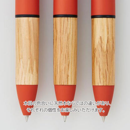 ジェットストリーム ×karimoku 4＆1［全2色］ 4色ボールペン(0.5mm)+0.5mmシャープ 三菱鉛筆 MSXE5KF05.　 mi_2311