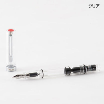 TWSBI ECO-T(ツイスビー エコT) 万年筆 ［クリア/ミントブルー］ TWSBI M253