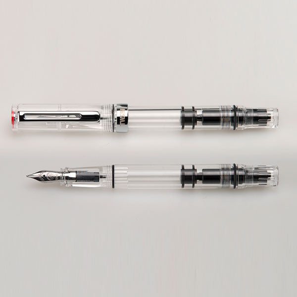 TWSBI ECO-T(ツイスビー エコT) 万年筆 ［クリア/ミントブルー］ TWSBI M253