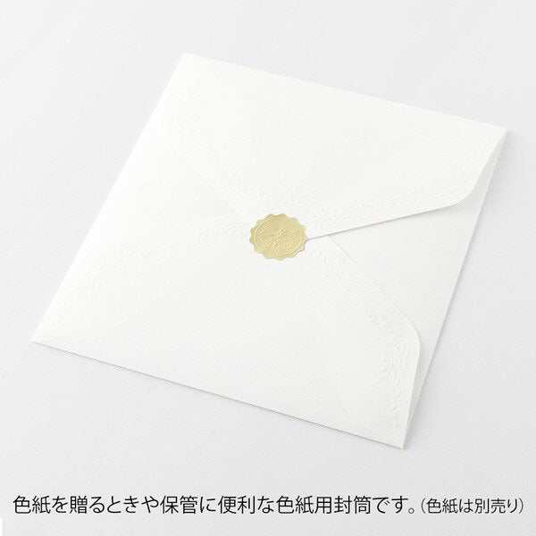 色紙包み 白 デザインフィル(ミドリ)　33290