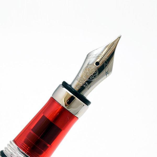 TWSBI Diamond 580 (ツイスビー ダイヤモンド 580) スタンダード 万年筆 ［クリア / ルビーレッド ］M74431*0 / M74460*0 【送料無料※】