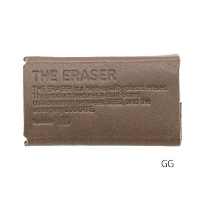 (12/3園田)THE ERASER Leather Model Buttero 消しゴムカバー LUDDITE×SEED ラダイト LDPL-ESB[M便 1/36]