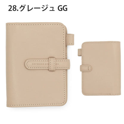 Superior Standard システム手帳 マイクロ5サイズ リング径15mm [全5色] ラダイト《Luddite》 LDKS-SSM5