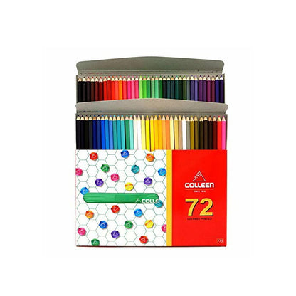 コーリン 72色紙箱入り色鉛筆  775-72