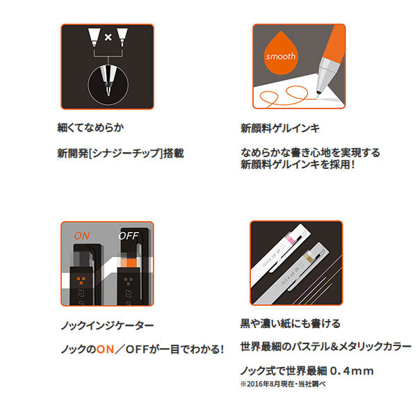 ジュースアップ 10色セット[極細0.5mm] パイロット LJP200S5-10C [M便 1/4]