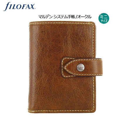 ≪正規取扱店≫FILOFAX /マルデン   システム手帳ミニ<オークル/13mmリング/５穴>　028625（旧品番025844）
