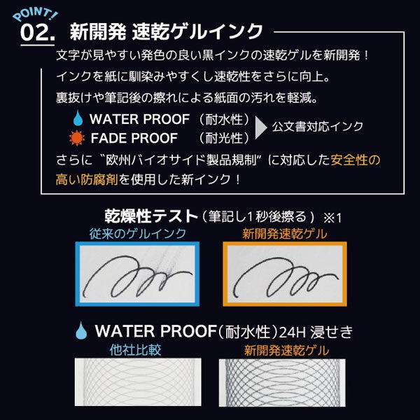 セラミックローラーゲル替芯 ゲルインク 0.5mm オート PG-M05NP