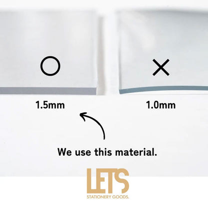 LETSクリアシステム手帳 シフォンパープル [M5サイズ] LETS STATIONERY GOODS 文匠 L26-SM5-CP 【送料無料*】