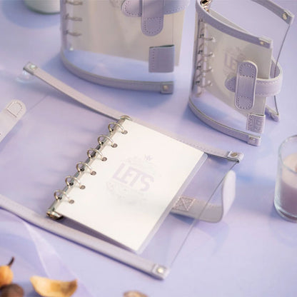 LETSクリアシステム手帳 シフォンパープル [M5サイズ] LETS STATIONERY GOODS 文匠 L26-SM5-CP 【送料無料*】