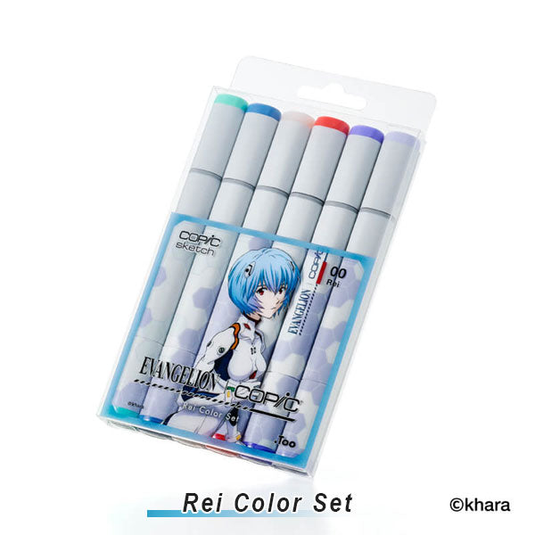 EVANGELION×COPIC コピックスケッチ6本セット [全5種類] TOO 12502134/12502135/12502136/12052137/12052138 [M便 1/8]