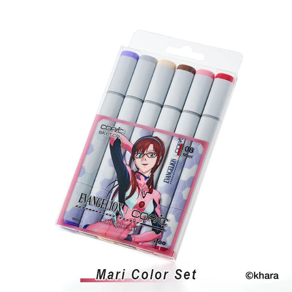 EVANGELION×COPIC コピックスケッチ6本セット [全5種類] TOO 12502134/12502135/12502136/12052137/12052138 [M便 1/8]