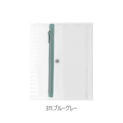 Rollbahn《ロルバーン》 ポケット付メモ ストレージカバー L [全5色] デルフォニックス [DELFONICS] 501310-191/561/311/205/281 [M便 1/2]