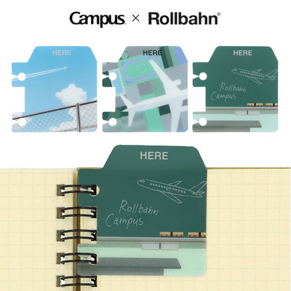 Campus×Rollbahn ブックマーク [全3柄] デルフォニックス 501359-970/1/2 [M便 1/48]