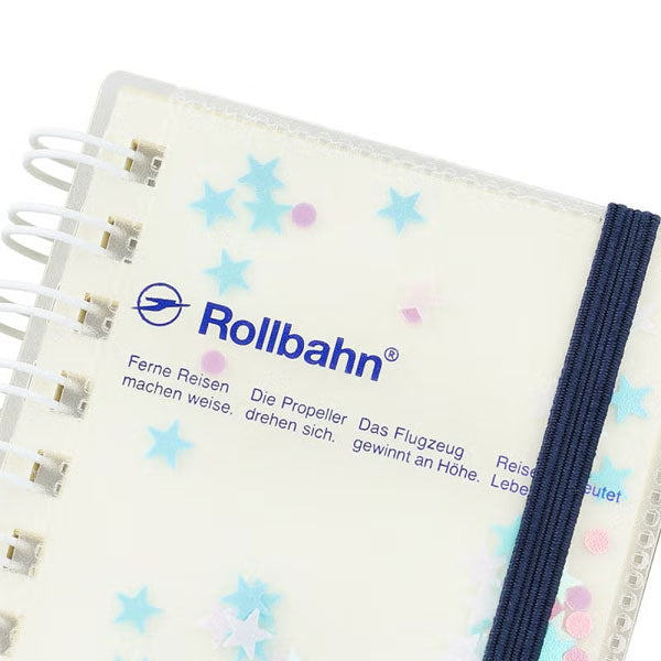 Rollbahn glitter《ロルバーン グリッター》 ポケット付メモミニ [全3色] デルフォニックス [DELFONICS] 501373-200/561/424 [M便 1/8]