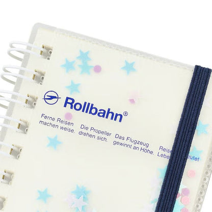 Rollbahn glitter《ロルバーン グリッター》 ポケット付メモミニ [全3色] デルフォニックス [DELFONICS] 501373-200/561/424 [M便 1/8]