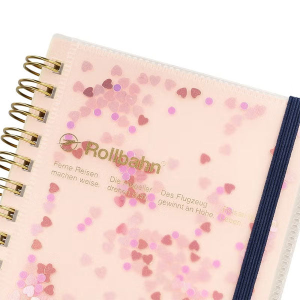 Rollbahn glitter《ロルバーン グリッター》 ポケット付メモ M [全3色] デルフォニックス [DELFONICS] 501374-200/561/424 [M便 1/4]