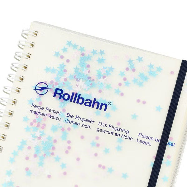 Rollbahn glitter《ロルバーン グリッター》 ポケット付メモ L [全3色] デルフォニックス [DELFONICS] 501375-200/561/424 [M便 1/2]
