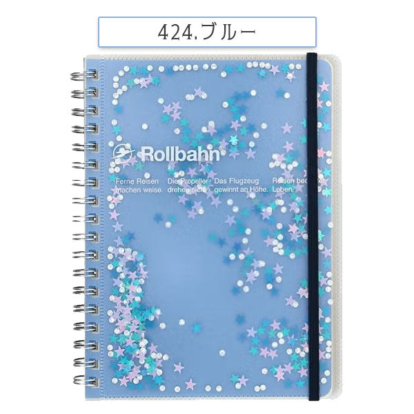 Rollbahn glitter《ロルバーン グリッター》 ポケット付メモ L [全3色] デルフォニックス [DELFONICS] 501375-200/561/424 [M便 1/2]
