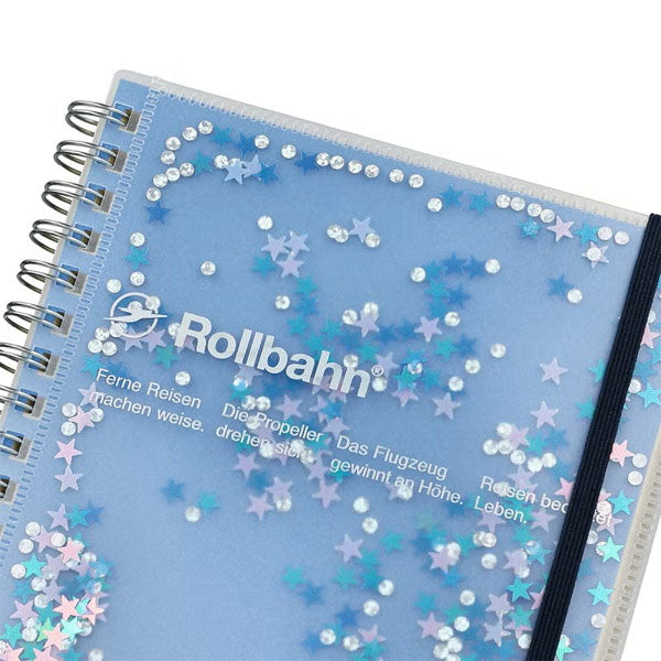 Rollbahn glitter《ロルバーン グリッター》 ポケット付メモ L [全3色] デルフォニックス [DELFONICS] 501375-200/561/424 [M便 1/2]