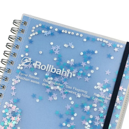 Rollbahn glitter《ロルバーン グリッター》 ポケット付メモ L [全3色] デルフォニックス [DELFONICS] 501375-200/561/424 [M便 1/2]