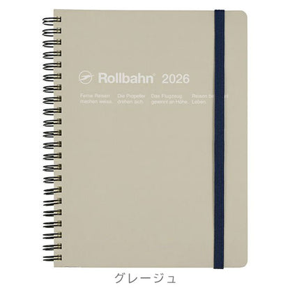2026 ロルバーンダイアリー タレイヤ L [全4種類] 《マンスリー》 2025年10月・月曜始まり デルフォニックス 160046 [M便 1/2]