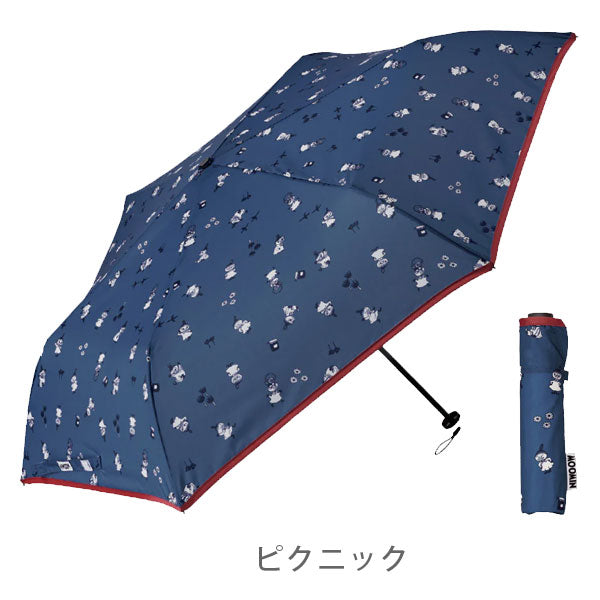 軽量折りたたみ傘 50cm MOOMIN [全2柄] ウォーターフロント U350-0707