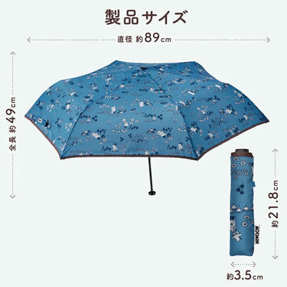 軽量折りたたみ傘 50cm MOOMIN [全2柄] ウォーターフロント U350-0707