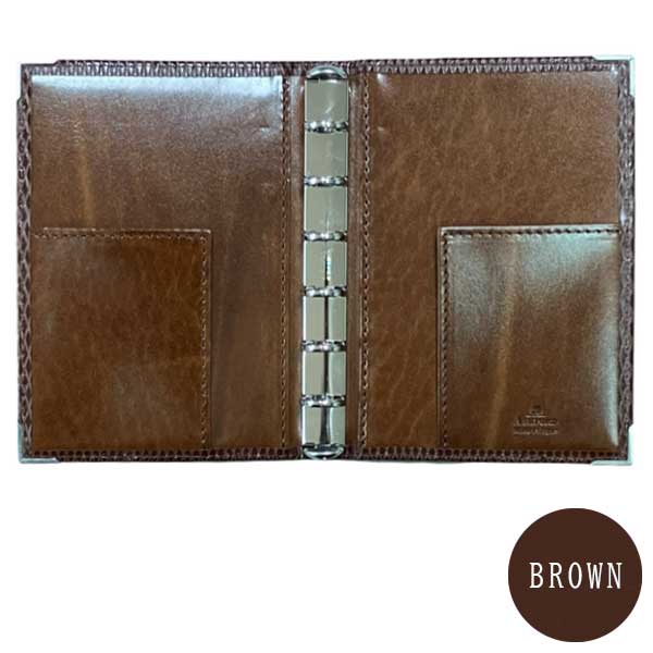 DIAMOND RECTANGLE ダイヤモンドレクタングル システム手帳 MINI6 リング径：13mm note [全2色] アシュフォード 1305 【送料無料*】