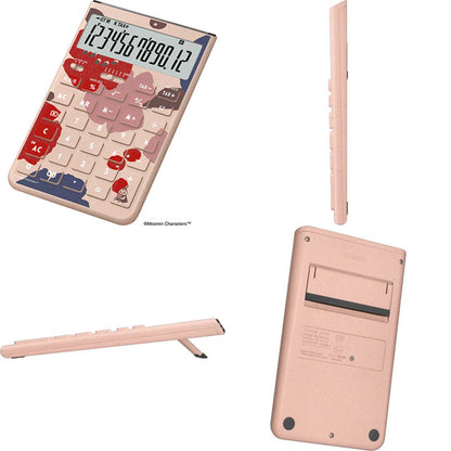 CASIO MOOMIN デザイン電卓 Comfy《コンフィ》 [全3色] ジャストタイプ カシオ計算機 JT-JT-200TMM-**-N