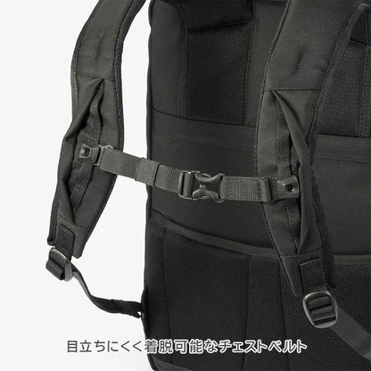 EVL-4.0 リュック［A3サイズ］ 黒 24L ［A3ファイル/15.6インチPC対応］ エース 68307-01【送料無料*！取り寄せ品】