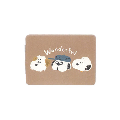 SNOOPY 2WAYミラー WONDERFUL BROTHERS カミオジャパン 229157 [M便 1/12]