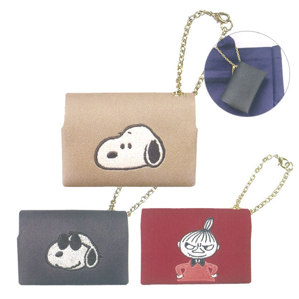 SNOOPY / MOOMIN ポケットティッシュポーチチャーム [全3種類] カミオジャパン 230321/230322/230326 [M便 1/10]