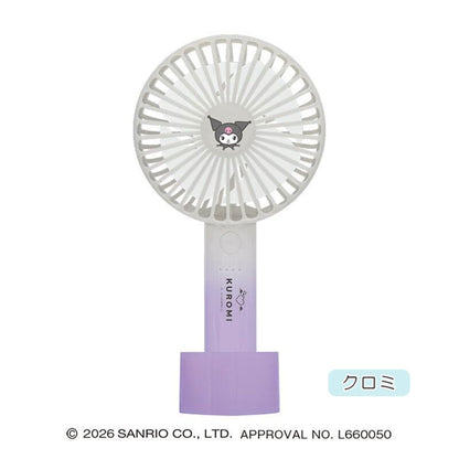 サンリオキャラクターズ HANDY FAN [全4種] ストラップ/台座付 クラックス 13706
